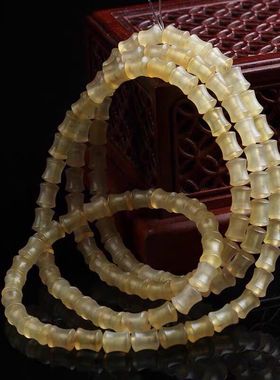 天然佛珠羊角民族风通用