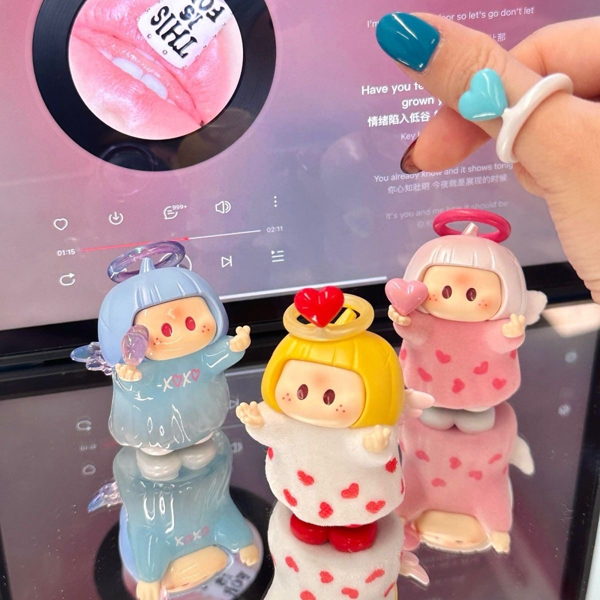 正版名创优品右右酱指环爱神系列盲盒潮玩摆件桌面手办可爱送礼物,淘宝优惠券,粉丝福利购,淘宝优惠卷