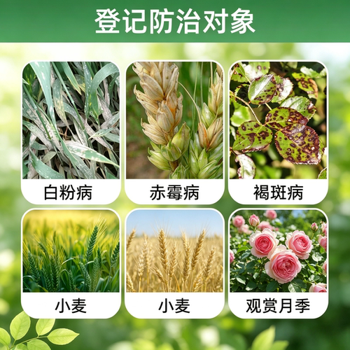 国光康圃吡唑醚菌酯戊唑醇植物白粉病杀菌剂农药月季黑斑病专用药 - 图1