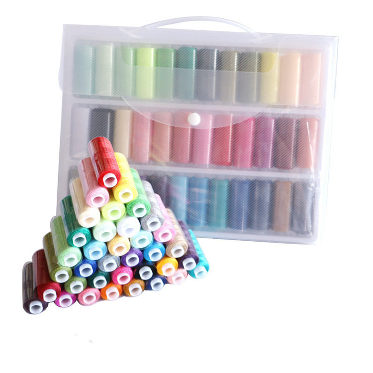 盒装39色缝纫线家用小卷涤纶线手缝线缝衣线手工线缝纫机线绣花线,淘宝优惠券,粉丝福利购,淘宝优惠卷