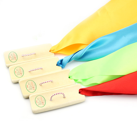 节板方巾红绸专业竹节板快板竹板舞蹈指板儿童快板广场舞舞蹈道具