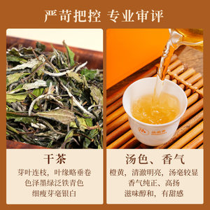 品品香福鼎白茶2025白牡丹3斤装大分量收藏自己喝茶叶官方旗舰店