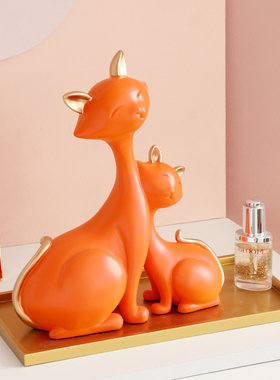 招财猫轻奢风电视柜乔迁新居礼品