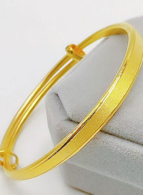 手镯越南久不掉色金首饰仿真