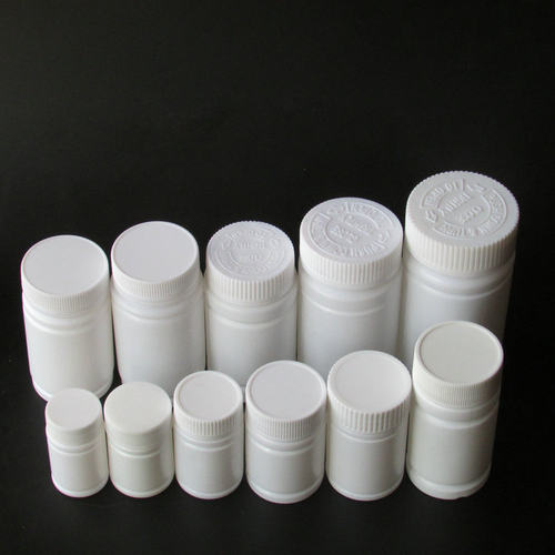 150 ML 塑料瓶 药用 PE 药瓶 瓶子 胶囊 分装  压旋 竹节 固体 - 图0