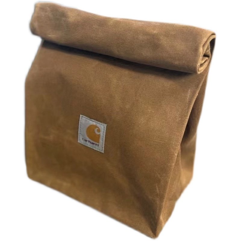 carhartt wip潮牌卡哈特包包帆布午餐袋饭盒袋外带个性潮流手提袋,淘宝优惠券,粉丝福利购,淘宝优惠卷