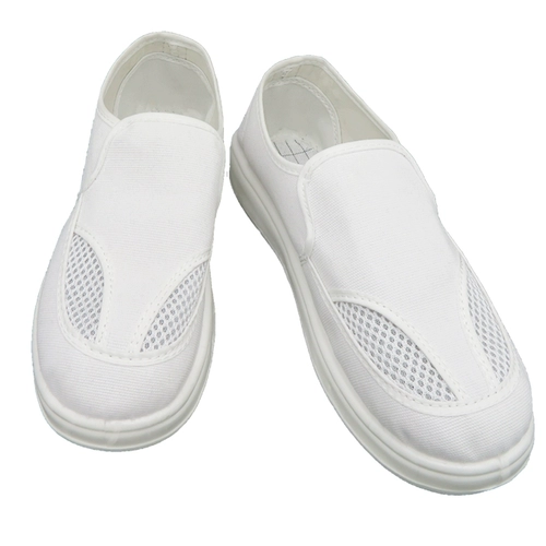 Антистатическая полиуретановая спортивная обувь, рабочие туфли без пыли, мягкая подошва