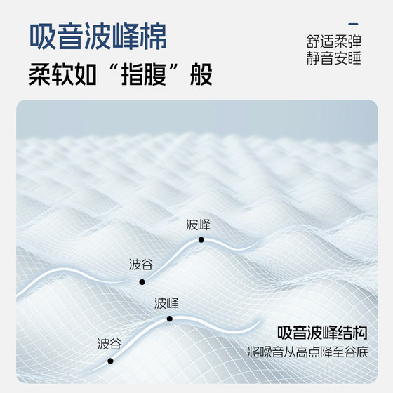 Yalan Sleeping imported latex sound-absorbing peak cotton mattress
