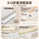 Arlan deep sleep 0 glue mattress mocha leather bed