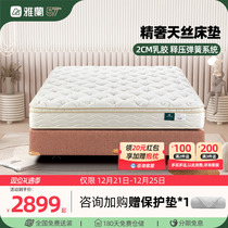 Yaran 25cm Thickened Latex Mattress Muted Spring Home Seat Dreams of Big Miss Big Miss