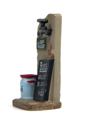 卡通创意立体树脂水龙头水壶广告牌园艺多肉花插插件居家装饰