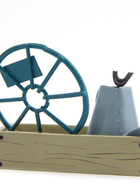 卡通创意立体树脂铁艺韩版水桶叉子盒子园艺多肉花插插件居家装饰