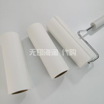 MUJI Muji sticky dust paper carpet remover dust roller replacement paper sticky wool paper clothes removal dust 3 ມ້ວນຊຸດ