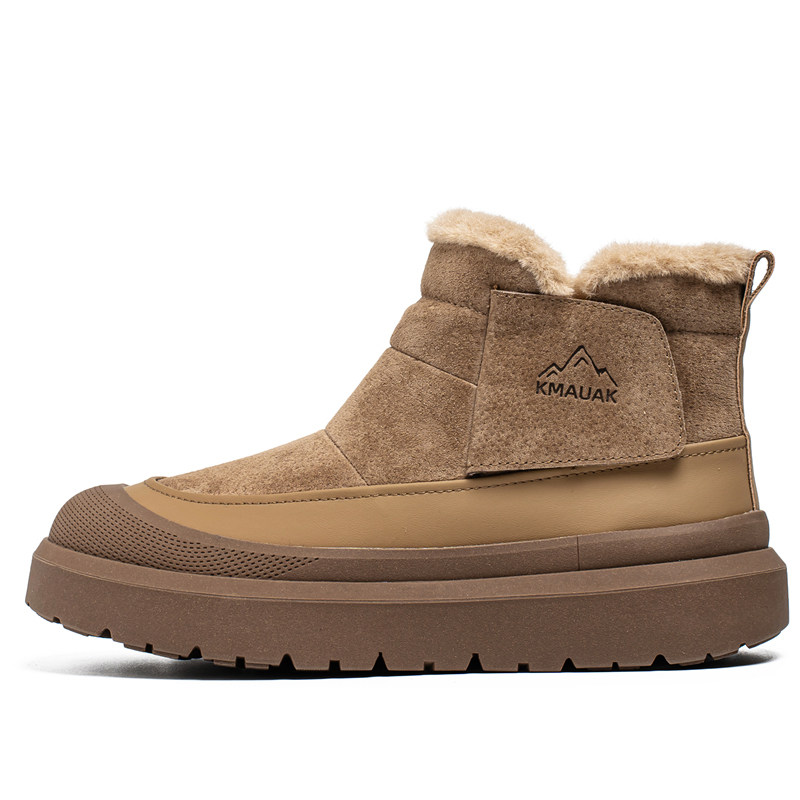 冬季特大码男鞋45加绒加厚保暖雪地靴46加肥加大47东北宽脚大棉鞋,淘宝优惠券,粉丝福利购,淘宝优惠卷