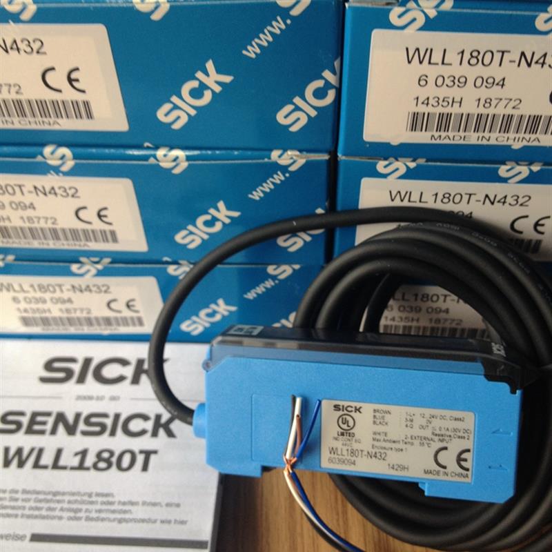 全新西克SICK光纤放大器WLL180T-M432 WLL180T-N432 WLL180T-P434 - 图0