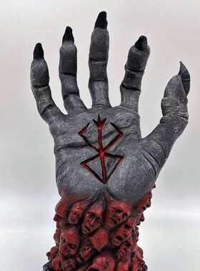 跨境新款复活节 Berserk Hand of God 狂暴神之手树脂工艺品摆件