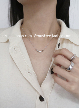 两款选超细韩国925可移动石头