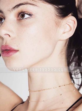 长度可定制含真金很闪14K注金