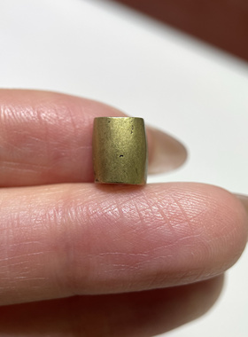 藏传西藏千年天铁托甲珠8mm 大孔道念珠手串元素diy配珠配饰 516
