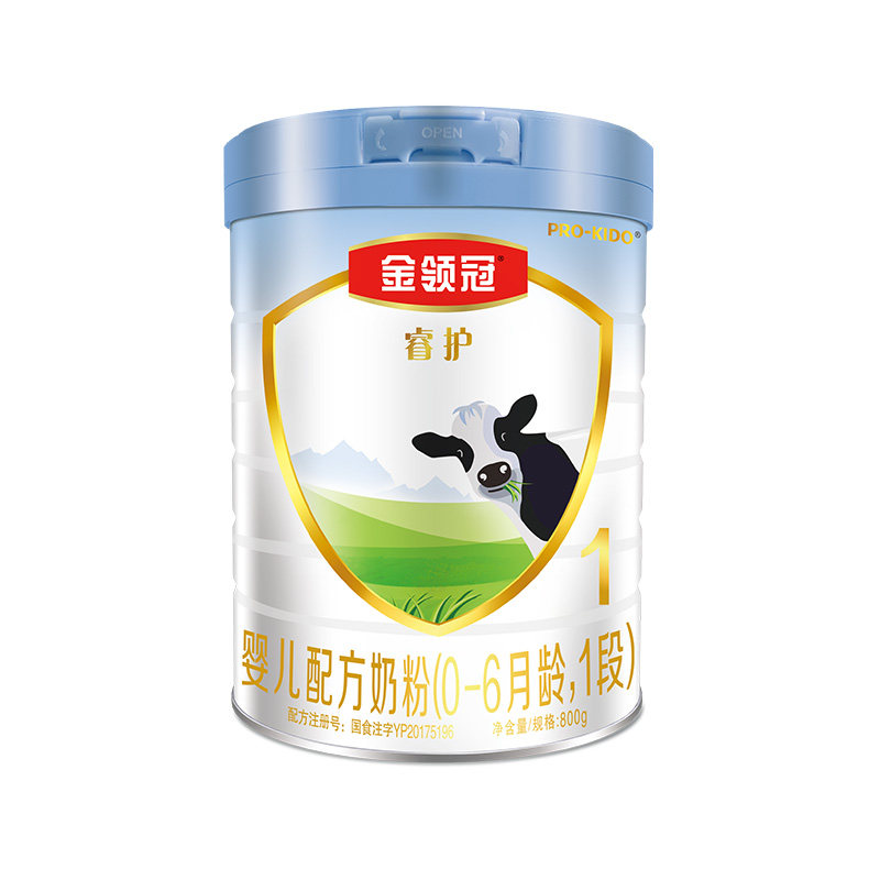 伊利金领冠睿护草饲1段新生牛奶粉 金领冠婴幼儿牛奶粉