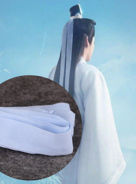 古装汉服红色雪纺丝带