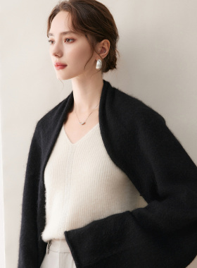 100%纯山羊绒大围巾女披肩