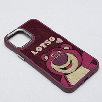 Strawberry bear applicable 14 12 11ProMax Apple XS XR 13 mobile phone shell iPhone13pro female section 7 8