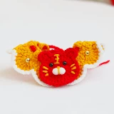 Шерстяная шапка, чокер, праздничнный шарф