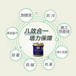 PPG大师稚趣儿童漆套装进口环保涂料抗菌抗甲醛零VOC内墙漆乳胶漆