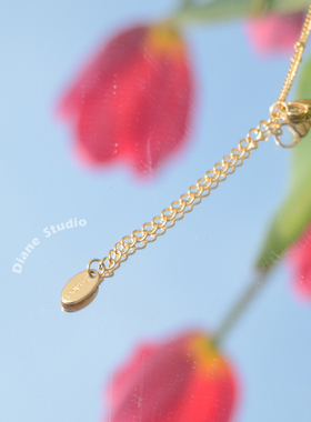 方圆形简约气质天然贝母项链女