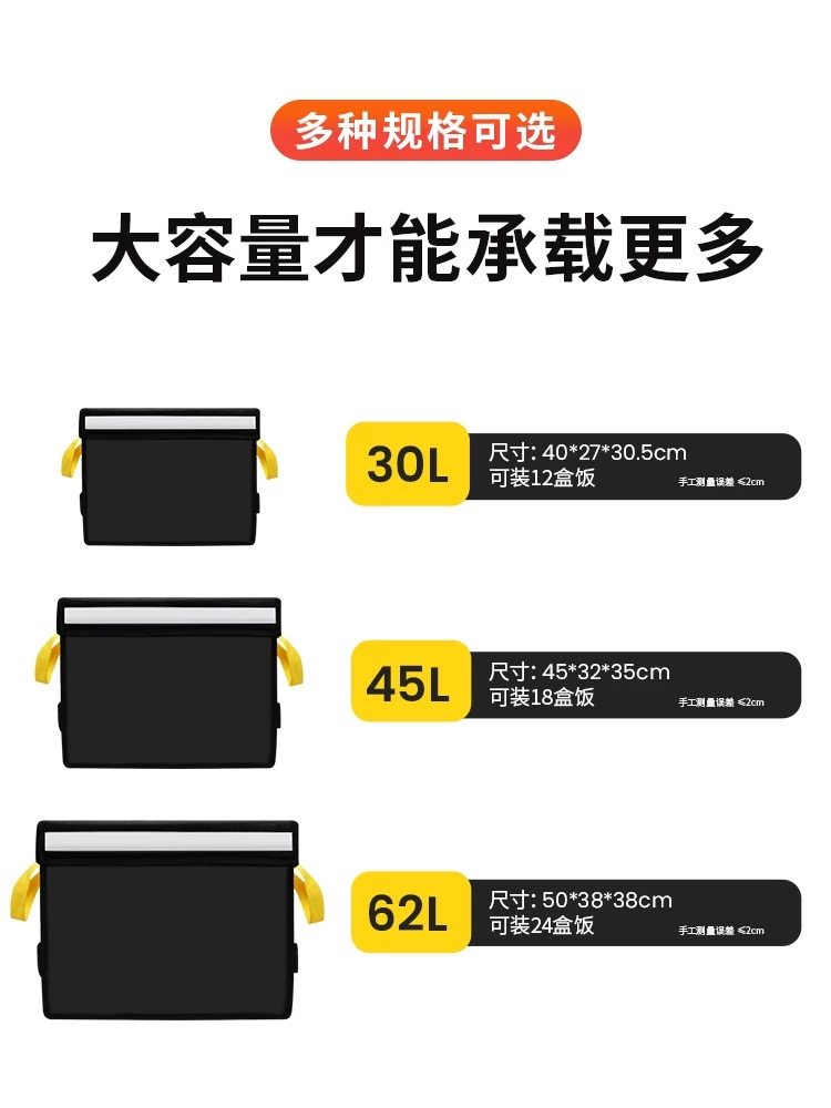 美团外卖箱保温餐箱外卖箱子骑手装备车载配送箱众包配送送餐箱,淘宝优惠券,粉丝福利购,淘宝优惠卷
