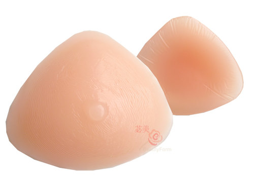 苾美 硅胶假乳房义乳假胸三角形400克分体假乳 - 图3