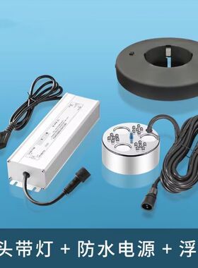 3头5头超声波雾化头造雾水池假山水雾大雾量酒店景观水景喷雾器