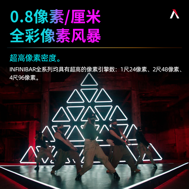 爱图仕Aputure INFINIBAR PB6 PB12全彩像素影视拍摄管灯套装 专业摄影摄像直播视频补光灯棒套装 - 图0