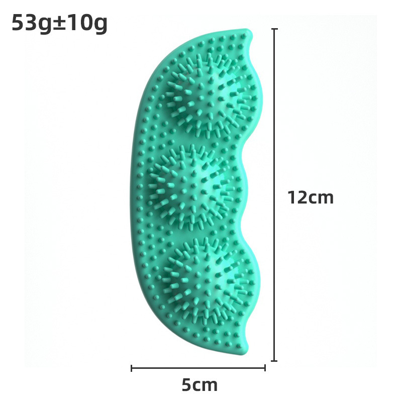 新款tpr宠物豌豆玩具啃咬磨牙棒狗狗玩具球耐咬互动训练用品 - 图3