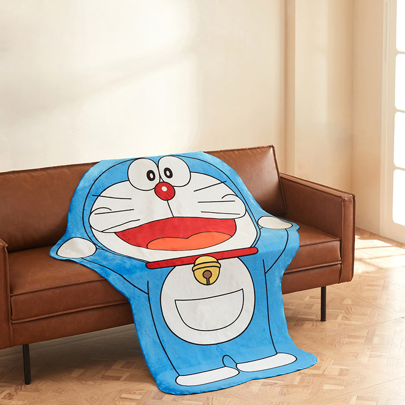 山M哆啦A梦防水多功能休闲毯可爱休闲居家办公午睡沙发毯一毯多用,淘宝优惠券,粉丝福利购,淘宝优惠卷