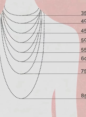 Heureusement十字架吊坠项链女生小众高级感轻奢锁骨链毛衣链配饰