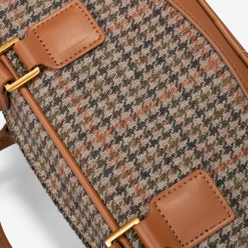 简佰格栗子2023新款小众波士顿包 简佰格女士包袋