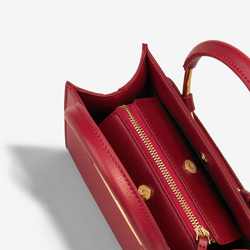 简佰格jonbag新娘红色新款结婚包包 简佰格女士包袋