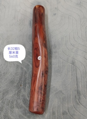 紫檀柳鬼脸随型把玩木棍防身短棍按摩棒背部腰部颈椎敲打神器健身