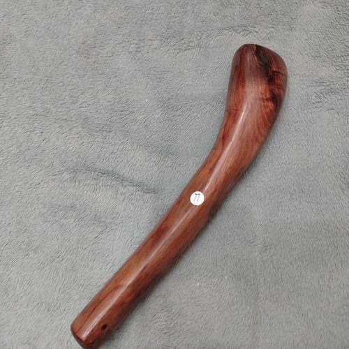 越南紫檀柳榴鬼脸随型棍棒原木把玩防身崖柏棒似海南黄花梨笔筒 - 图3