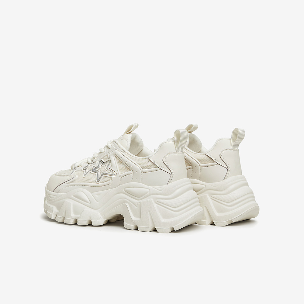 百思图春季新款时尚户外运动休闲老爹鞋厚底女休闲鞋FD129AM4,淘宝优惠券,粉丝福利购,淘宝优惠卷