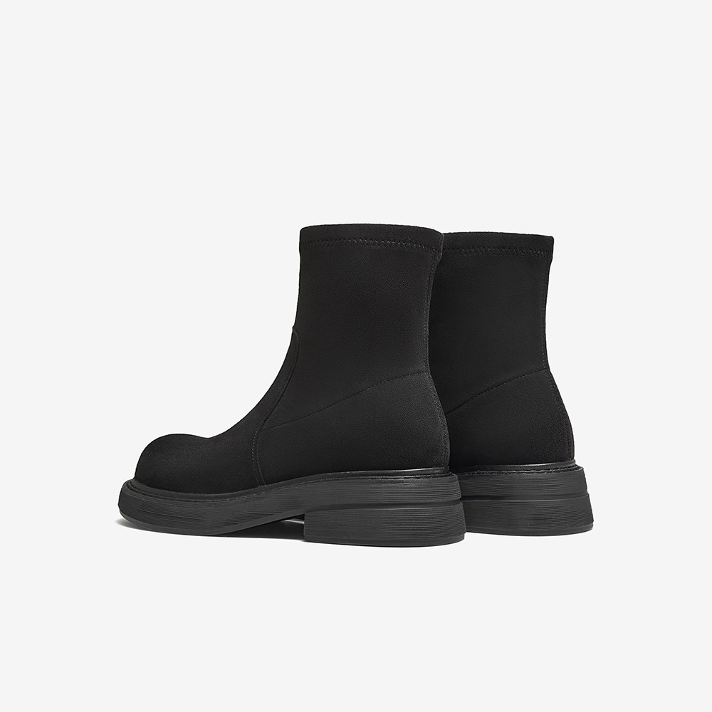 百思图2025冬季商场新款时尚绒面显瘦弹力靴瘦瘦靴女短靴B8112DZ5,淘宝优惠券,粉丝福利购,淘宝优惠卷