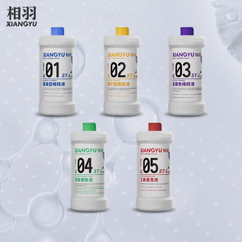 相羽 模型硝基油漆稀释剂 缓干 洗笔液 脱漆工具清洗 ST01-ST07 - 图0