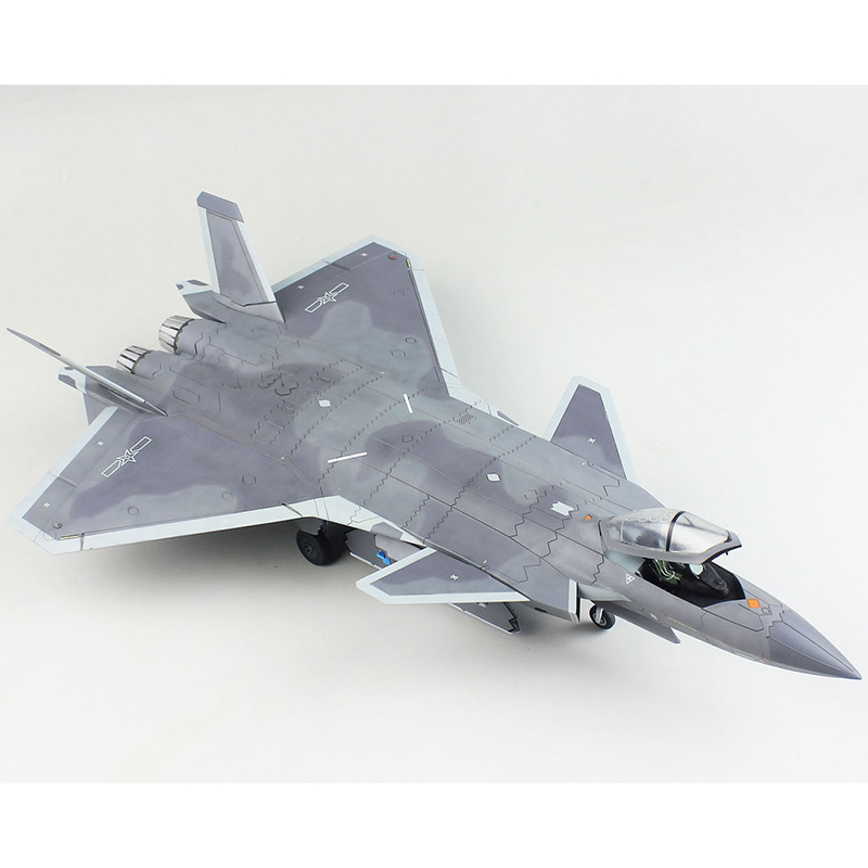 5D模型梦模型中国歼20威龙战斗机 1/72 J20隐形拼装飞机 DM720010 - 图0