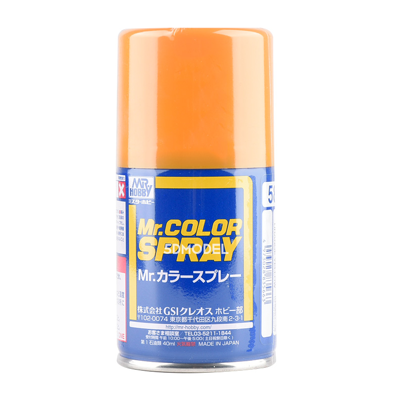 5D模郡士MR.COLOR SPRAY油性模型漆喷罐/手喷漆(100ml) S97-SJ02 - 图1