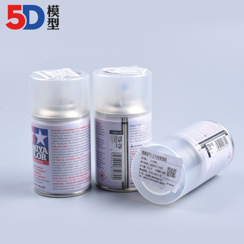 5D模型 田宫油性光油 TS13 TS80 透明光泽 半光 消光保护漆 100ml - 图0