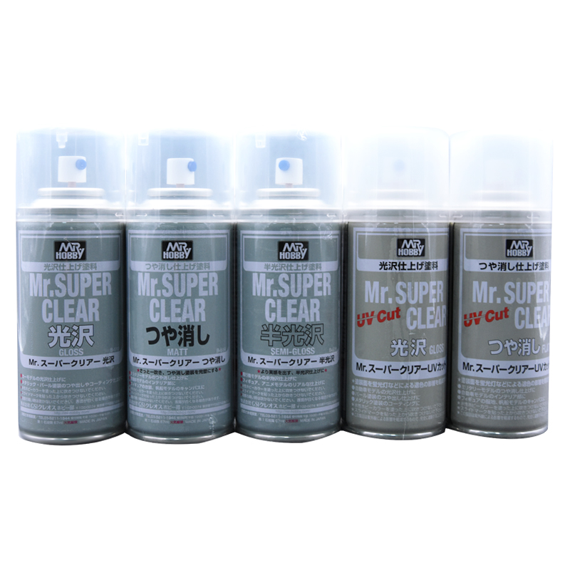 郡士喷罐保护漆 高达军模手办透明BJD光油光泽消光漆B513/514/530 - 图3