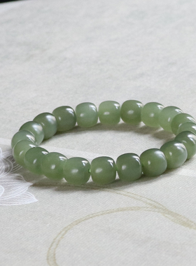 天然和田玉手串男女款10mm