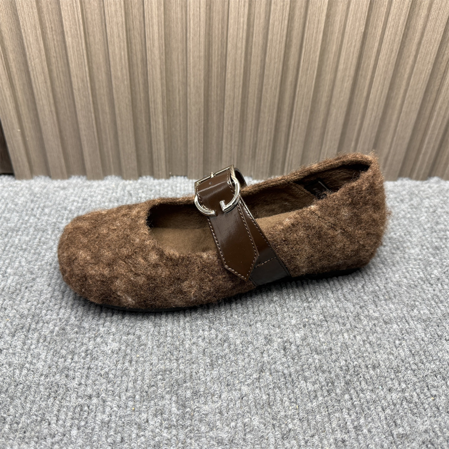 撤柜处理加绒毛毛玛丽珍鞋女2025冬新款内增高一字扣带保暖豆豆鞋,淘宝优惠券,粉丝福利购,淘宝优惠卷